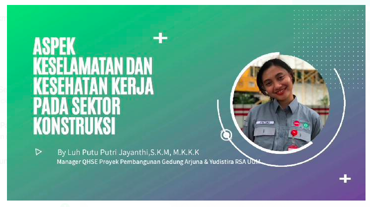 Aspek Keselamatan dan Kesehatan Kerja di Sektor Konstruksi