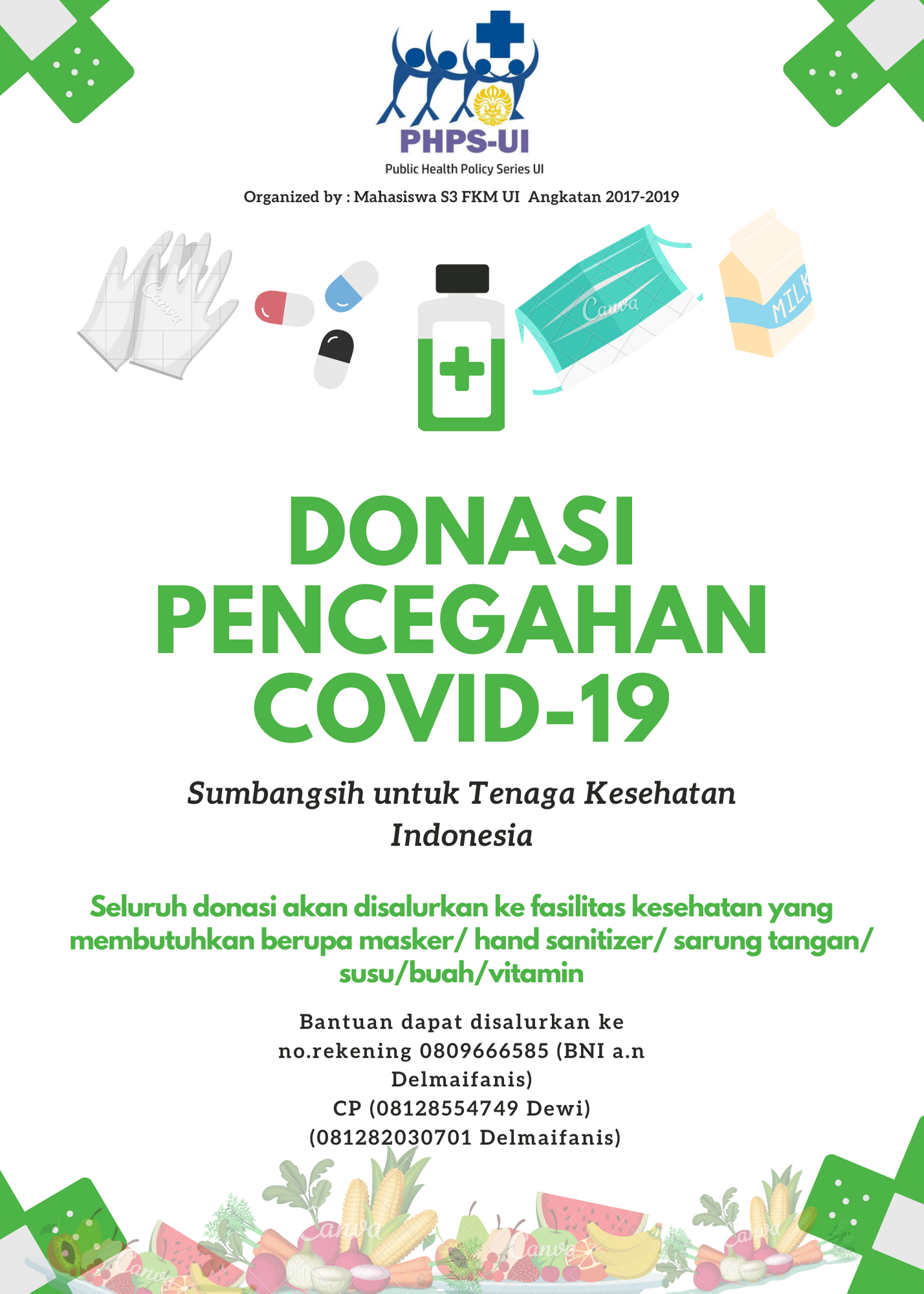 DONASI PENCEGAHAN COVID-19