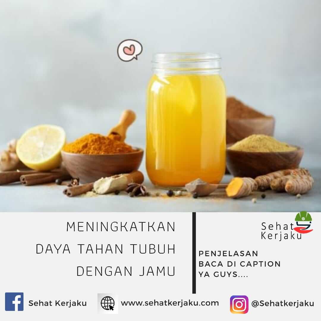 MENINGKATKAN DAYA TAHAN TUBUH DENGAN JAMU