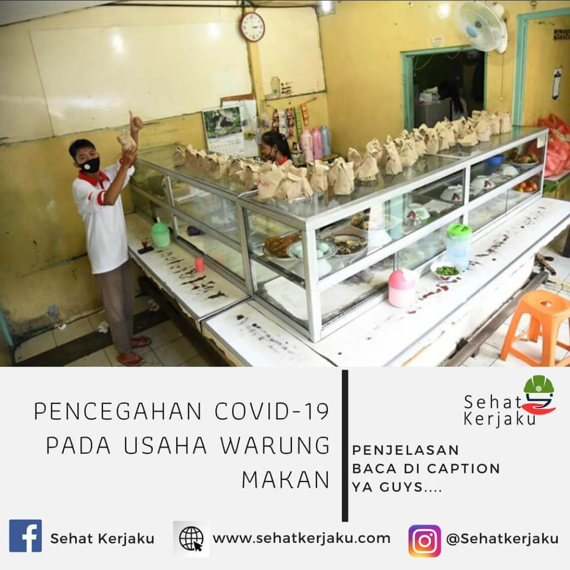 PENCEGAHAN COVID-19 PADA USAHA WARUNG MAKAN