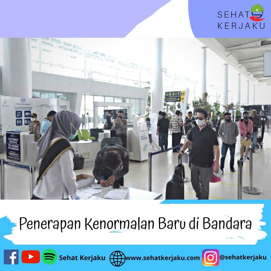 Penerapan Kenormalan Baru di Bandara