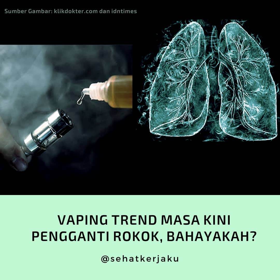 VAPING TREND MASA KINI PENGGANTI ROKOK